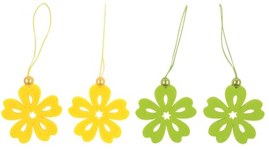 Hanging Flower 5 cm, 4 pcs Bag