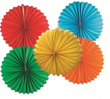 Paper Lantern 25 cm, 5 Colours