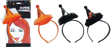 Headband with Halloween Hat