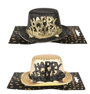 HAPPY NEW YEAR Hat on Clip 13 cm