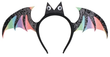 Halloween bat headband multicolour
