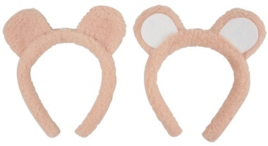 Plush Bear Ears Headband 16 x 17 cm