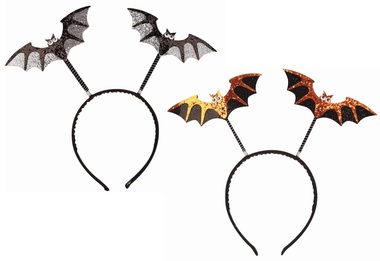 Bat Headband with Glitter