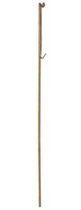 9254 Dřevěná tyčka na lampion s kovovým háčkem 60 cm-1