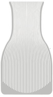 Plastic Folding Vase 27 cm – Type 7