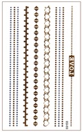 Metallic Stickers 10,5x6 cm-Bracelet