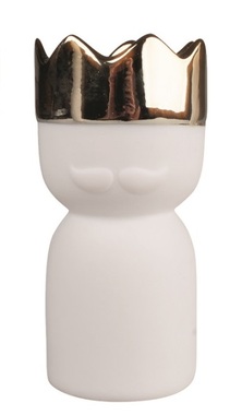Porcelain candlestick from the Three Kings collection 5.5 x 12 x 5.5 cm