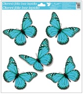 Decorative Window Cling – Blue Butterflies