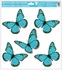 Decorative Window Cling – Blue Butterflies