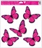 Decorative Window Cling – Pink Butterflies