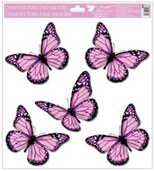 Decorative Window Cling – Purple Butterflies