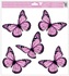 Decorative Window Cling – Purple Butterflies