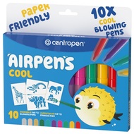 AIR PENS for paper, 10 pcs, COOL colours 