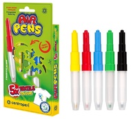 AIR PENS for fabric, 5 pcs, vivid colours 