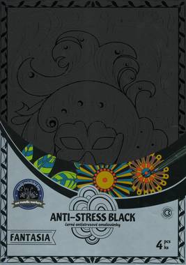 Anti-stress Coloring Books Fantasy, 21 x 30 cm, 4 pcs