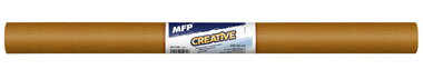 Crepe paper roll 50 x 200 cm, light brown