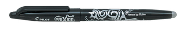Erasable pen PILOT Frixion 0.7 mm – black 2064-001