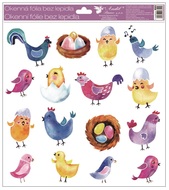 Decorative Window Cling – Two Nests