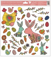 Decorative Window Cling – Pink Bunny