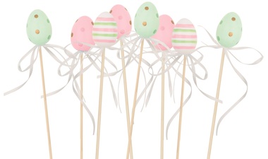 Plastic Egg on Stick 4 cm + Stick