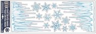 Decorative Window Cling – Ice Crystals and Snowflakes