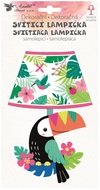 Lamp Sticker LED, 14 x 26 cm, Toucan