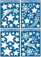 10623 Okenn&iacute; f&oacute;lie b&iacute;l&aacute; s glitry 29 x 41 cm komety a hvězdy-1