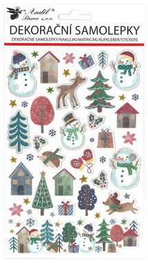 Stickers Winter Fun 14.5 x 25 cm