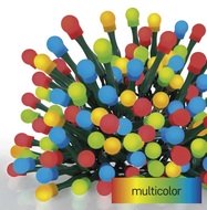 Christmas LED light colour Balls 8m-80 LED +5 m cord