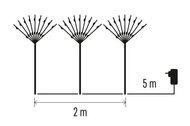 11418 Z&aacute;pich sv&iacute;t&iacute;c&iacute; větvičky studen&aacute; b&iacute;l&aacute;, 180 LED + časovač-2