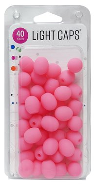 Light Caps Pink 40 pcs 