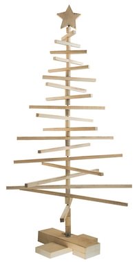 Wooden Tree revolving, 90 cm, White