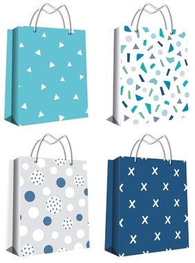Gift bag L 32 x 26 x 12,7 cm