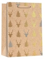 12558 Ta&scaron;ka kraftov&aacute; v&aacute;nočn&iacute; se zlatou ražbou M 18 x 23 x 10 cm-4