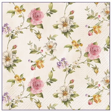 Paper Napkins 3-ply, 33 x 33 cm, 20 pcs