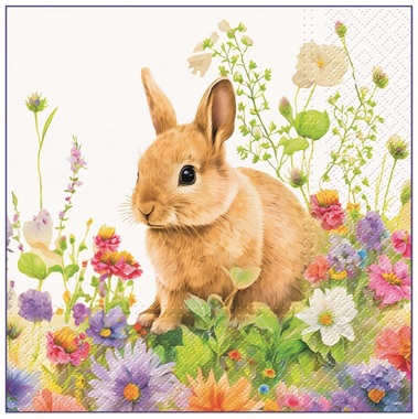 Paper Napkins Easter Meadow , 3-ply, 33 × 33 cm, 20 pcs