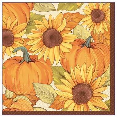Paper Napkins Autumn 3-ply, 33 x 33 cm, 20 pcs