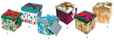 Folding Gift Box M- 15 x 15 x 15 cm