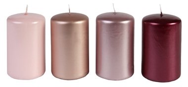 Cylinder Shape Candle 22 x 240 mm, 4 pcs