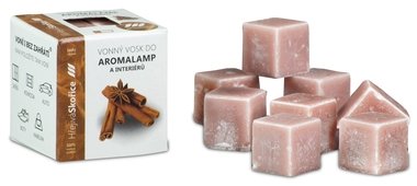 Scented Melt Wax 30 g, 8 Cubes CINNAMON 