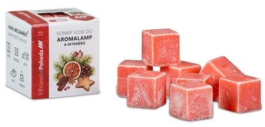 Scented Melt Wax 30 g, 8 Cubes, CHRISTMAS TIME