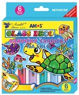 1492 Barvičky na sklo 6barev 10,5ml GD10P6-1