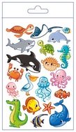 16008 Tetovací obtisky 10,5x15 cm mořský svět-1