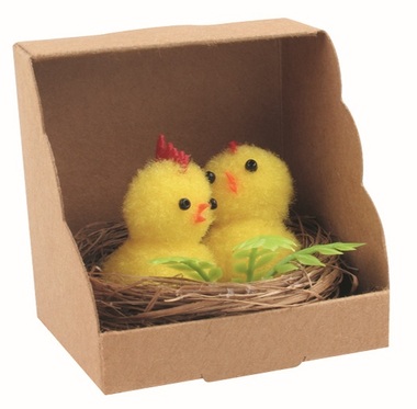 Chickens in a Nest 5.5 x 4 x 5.5 cm