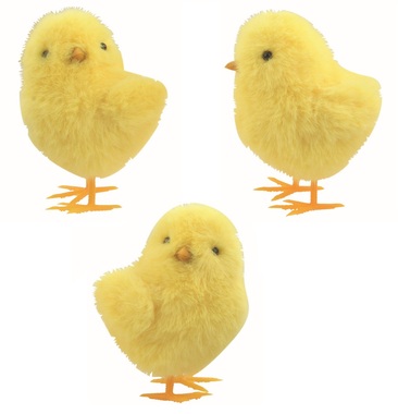 Yellow Chicken 8.5 x 12 x 7 cm for standing