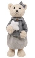 Bear for standing 17 x 36 x 16 cm, Gray