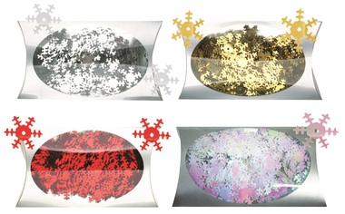 Confetti Snowflakes 2 cm in box, 20 g