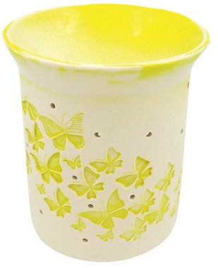 Porcelain Aroma Lamp 11 cm w/Butterflies