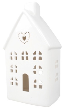 Porcelain Decoration House w/LED 19 cm 