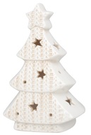 19578 Stromek porcel&aacute;nov&yacute; pleten&yacute; s LED 9 x 13,5 cm-1